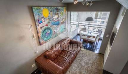Cobertura Alto da Lapa, 122m²,  2 dormitórios 1 suite, 3 vagas com lazer