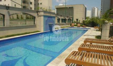 Apartamento Vende em Campo belo 198 m 4 dormitórios, suítes, 4 vagas com deposito, lazer total.