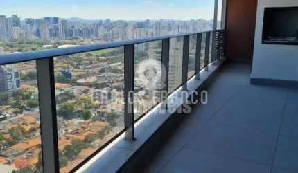 Brooklin / Cidade Moncões, 189 m² , 4 vagas com depósito, varanda gourmet