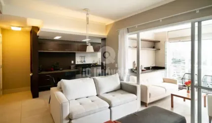 Apartamento à venda no Brooklin, 72 metros, 1 dormitório, 1 suíte, 1 vaga.