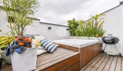 Cobertura Duplex a venda Pinheiros, 87 metros, 1 suíte com 1 vaga.
