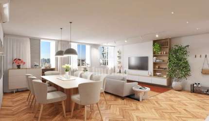 Apartamento a venda Jardins, 115 metros, 2 suítes, 2 vagas.