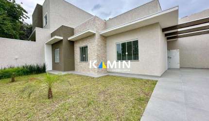 Casa com 3 dormitórios à venda, 57 m² por R$ 390.000,00 - Campina da Barra - Araucária/PR