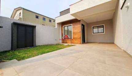 Casa 03 Dormitórios e 1 suíte com 94m² - Afonso Pena - São José dos Pinhais