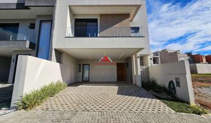 Sobrado Alto Padrão 4 Dormitórios com 3 suítes - 179m² - Costeira - São José dos Pinhais