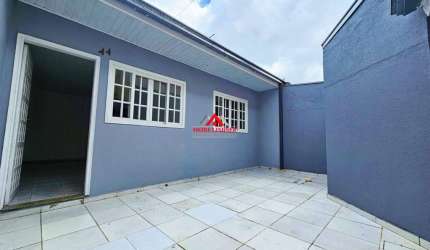 Casa 02 Dormitórios com 54m² , Costeira - São José dos Pinhais