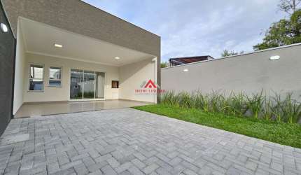 Casa 03 Dormitórios e 1 suíte com 118m² - Cidade Jardim- São José dos Pinhais.