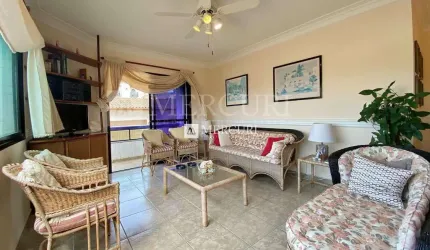 Apartamento Espaçoso com 3 quartos (3 suítes) à venda, 153 m² por R$ 750.000 - Enseada - Guarujá/SP – Imobiliária Mercuri