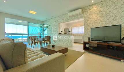 Apartamento com Varanda Gourmet, com 3 quartos (3 suítes) à venda, 132 m² por R$ 1.500.000 - Enseada - Guarujá/SP – Imobiliária Mercuri