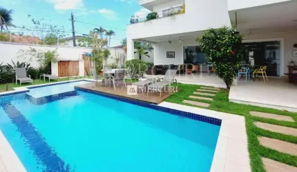 Casa no Guarujá, Enseada, Piscina, Churrasqueira, 5 Suítes