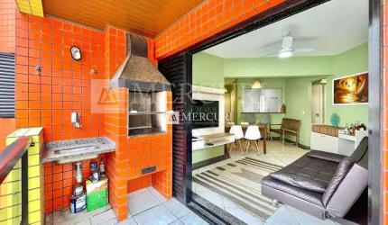 Apartamento no Guarujá, Enseada, 2 quartos .