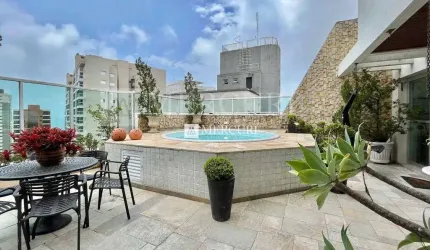 Cobertura no Guarujá, Astúrias, com Varanda Gourmet e Piscina Privativa, 3 Quartos, Mercuri Imóveis Guarujá.