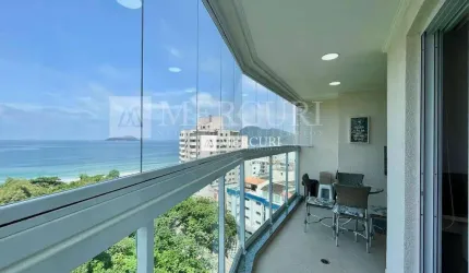 Apartamento com 3 quartos (1 suíte) à venda, 114 m² por R$ 1.580.000 – Prédio com Lazer - Tombo - Guarujá/SP - Imobiliária Mercuri