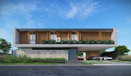 Casa Em Construção com 5 dormitórios à venda, 563 m² por R$ 8.500.000 - Balneário Praia do Pernambuco - Guarujá/SP - Imobiliária Mercuri