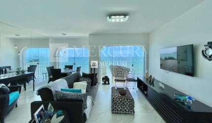 Apartamento no Guarujá, Pitangueiras, Frente Mar, com 3 Quartos.
