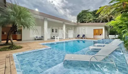 Casa no Guarujá, Condomínio Fechado, Jardim Acapulco, 6 quartos (6 suítes) à venda