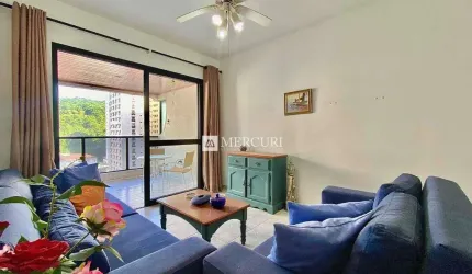 Apartamento Próximo a Praia com 2 quartos (1 suíte) à venda, 107 m² por R$ 650.000 - Pitangueiras - Guarujá/SP - Imobiliária Mercuri