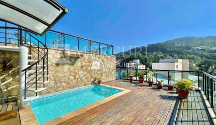 Cobertura com Piscina, 3 quartos (1 suíte) à venda, 137 m² por R$ 590.000 - Enseada - Guarujá/SP - Imobiliária Mercuri