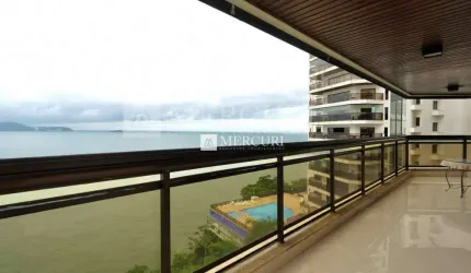 Apartamento com Vista para o Mar, 4 quartos (4 suítes) à venda, 250 m² por R$ 2.400.000 - Jardim Astúrias - Guarujá/SP - Imobiliária Mercuri