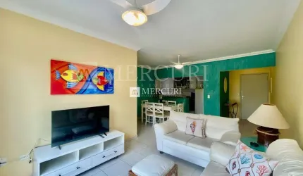 Apartamento no Guarujá, Enseada com 3 Quartos.