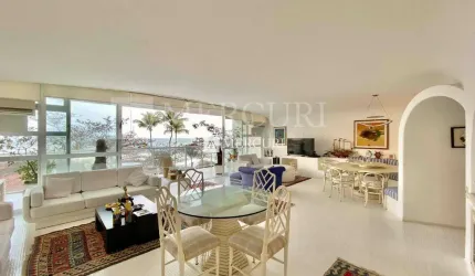Apartamento Frente Mar com 4 quartos (1 suíte) à venda, 315 m² por R$ 2.200.000 - Pitangueiras - Guarujá/SP - Imobiliária Mercuri
