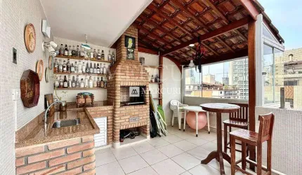 Cobertura Enseada, 4 quartos à venda por R$ 720.000 - Imobiliária Guarujá