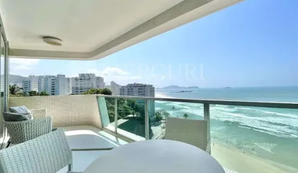 Apartamento no Guarujá, Astúrias, com Vista Mar, 3 Quartos.