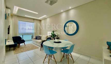 Apartamento Pitangueiras, 2 quartos à venda por R$ 750.000 - Imobiliária Guarujá