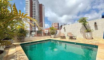 Cobertura Duplex no Guarujá, Enseada, com Piscina e Área Gourmet com 4 Quartos.