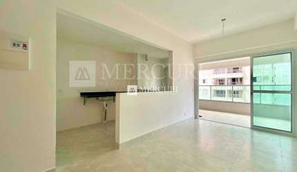 Apartamento no Guarujá, Astúrias, com Varanda Gourmet, 2 Quartos, Mercuri Imóveis Guarujá.