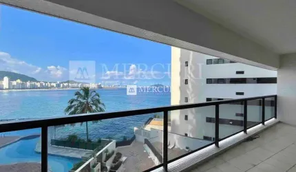 Apartamento no Guarujá, Astúrias, Frente Mar, 3 Suítes, Mercuri Imóveis Guarujá.