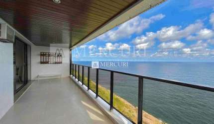 Apartamento com Vista Panorâmica do Mar na Enseada, Guarujá