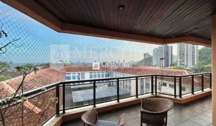 Apartamento com 3 dormitórios à venda, 137 m² por R$ 750.000,00 - Enseada - Guarujá/SP
