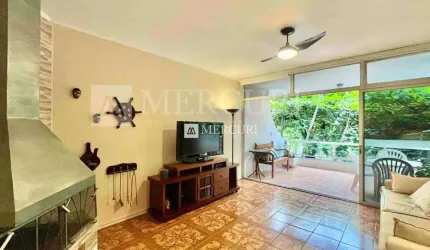 Apartamento no Guarujá, Enseada, Amplo com Sacada