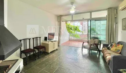 Apartamento no Guarujá, Enseada, Amplo com Sacada