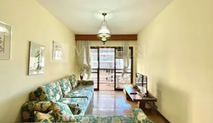 Apartamento Amplo com 3 quartos (1 suíte) à venda, 100 m² por R$ 610.000 - Prédio com Lazer - Pitangueiras - Guarujá/SP – Imobiliária Mercuri
