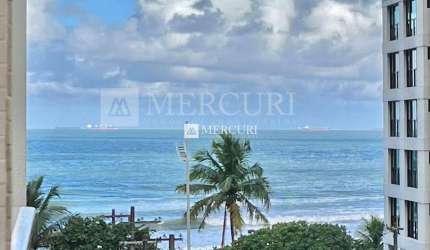 Apartamento no Guarujá, Pitangueiras, Vista para o Mar e 3 Quartos