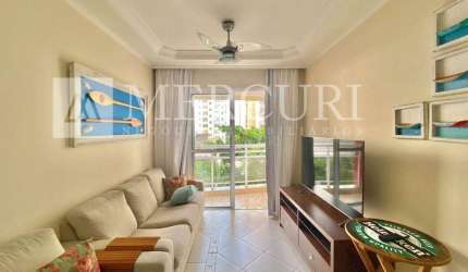 Apartamento no Guarujá, Pitangueiras, 3 quartos sendo 1 suíte e prédio com lazer.