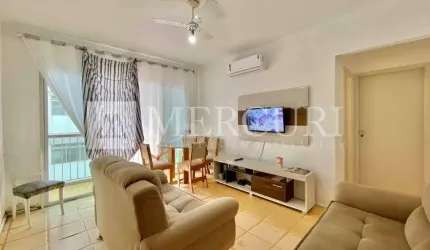 Apartamento no Guarujá, Enseada, Mobiliado, 1 quarto.