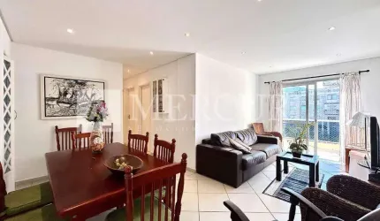 Apartamento no Guarujá, Enseada, Sacada, 3 Quartos