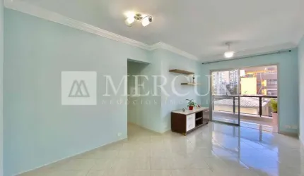Apartamento no Guarujá, Enseada, com Vista Mar, 3 quartos sendo 1 suíte.