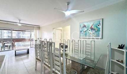 Apartamento no Guarujá, Pitangueiras, com Vista Mar, 2 Quartos, Mercuri Imóveis Guarujá.