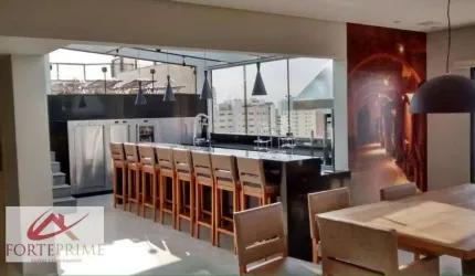Cobertura com 3 dormitórios à venda, 298 m² por R$ 3.500.000 - Campo Belo - São Paulo/SP- Forte Prime