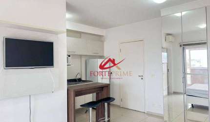 Apartamento com 1 dormitório para alugar, 34 m² por R$ 4.315,00/mês - Campo Belo - São Paulo/SP