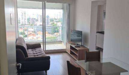 Apartamento para alugar, 44 m² por R$ 6.833,00/mês - Brooklin - São Paulo/SP