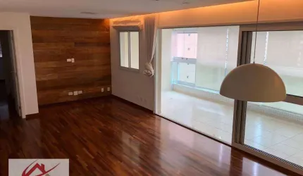 Apartamento com 3 dormitórios para alugar, 127 m² por R$ 12.723,30/mês - Brooklin - São Paulo/SP