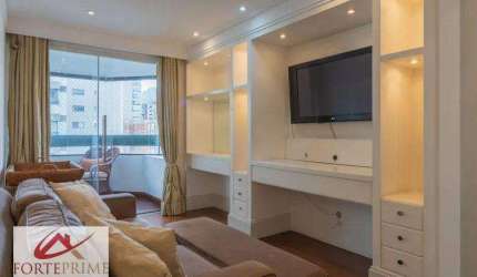 Apartamento com 4 dormitórios para alugar, 147 m² por R$ 17.708,00/mês - Moema - São Paulo/SP