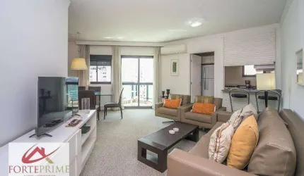 Flat com 2 dormitórios 1 suíte 2 vagas para venda ou locação Rua Sampaio Viana - Paraíso