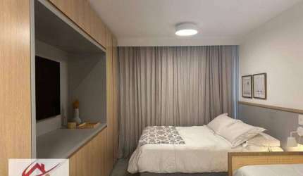 Studio, 33 m² - venda por R$ 510.000,00 ou aluguel por R$ 5.288,83/mês - Brooklin - São Paulo/SP