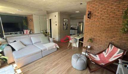 Apartamento à venda, 69 m² por R$ 970.000,00 - Campo Belo - São Paulo/SP